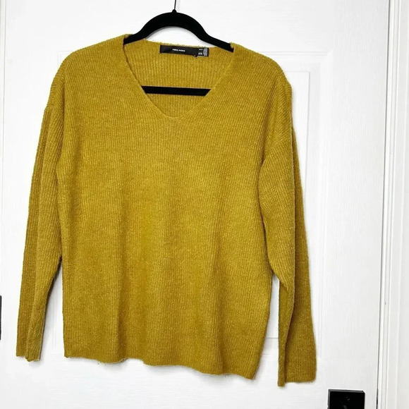 VERO MODA Crewlefile Size‎ S Drop Shoulder Knit Pullover Sweater - Picture 2 of 5